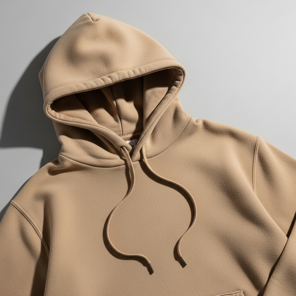 Classic Heavyweight Hoodie in neutral tone
