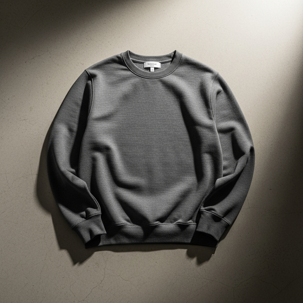 Essential Crewneck Sweatshirt in muted color